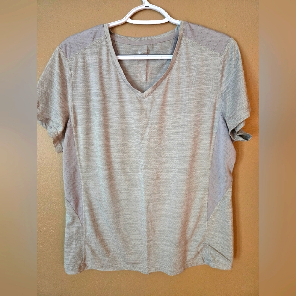 Danskin Women's Short Sleeve Tee - Gray